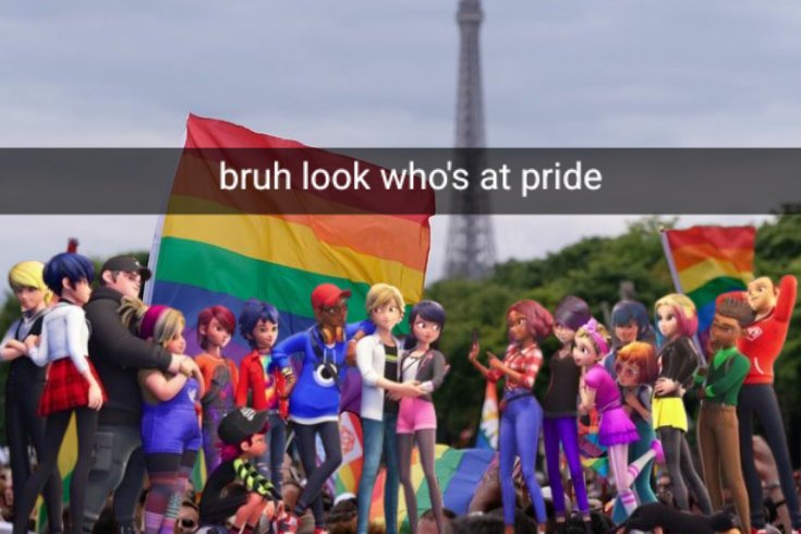 they ARE the pride parade I'm afraid