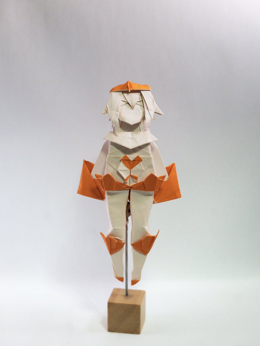 asparalzzia's tweet photo. Happy birthday Paimon ៷>ᴗ<៷
#origami #折纸 #genshiniimpact #paimon https://t.co/eYjgcDfPQW