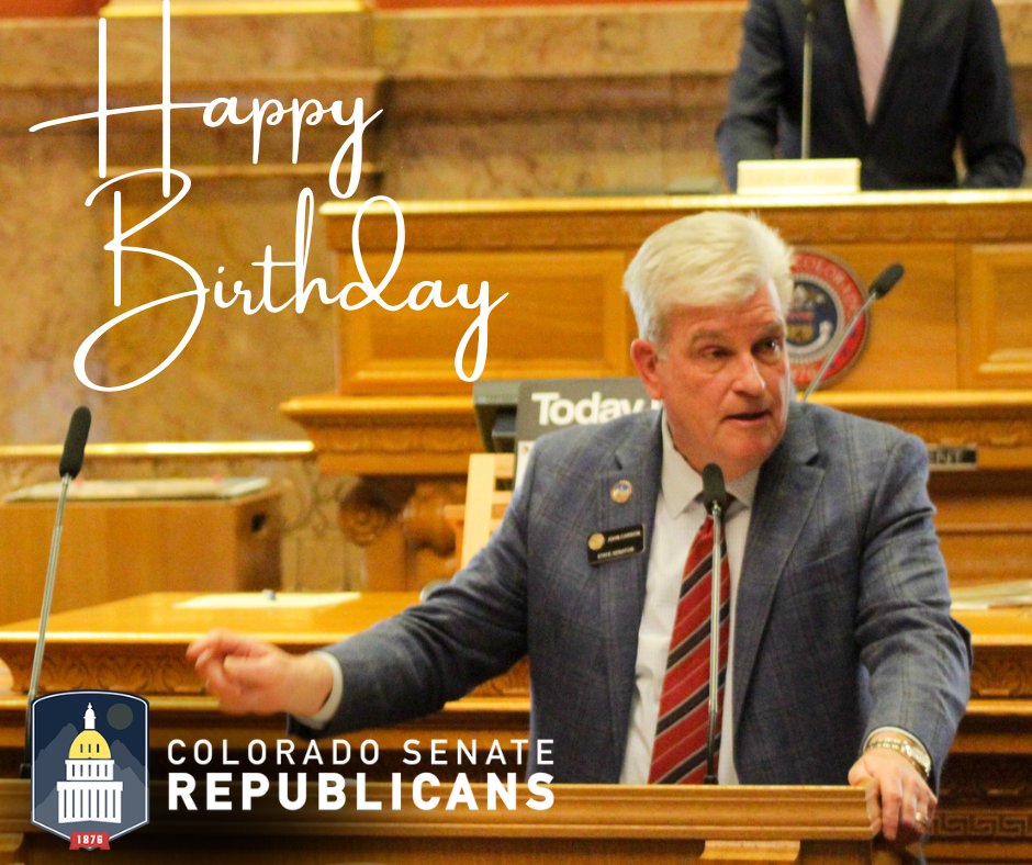 ColoSenGOP's tweet photo. Happy Birthday to @Sen_John_Carson! Have a great day! https://t.co/JrKA5EBNj9