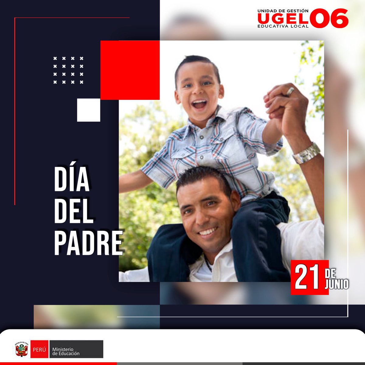 IIUGEL06's tweet photo. 📅 UN DÍA COMO HOY...
Conmemoramos el Día del Padre
#UGEL06 #21deJunio https://t.co/8y20Q169Op