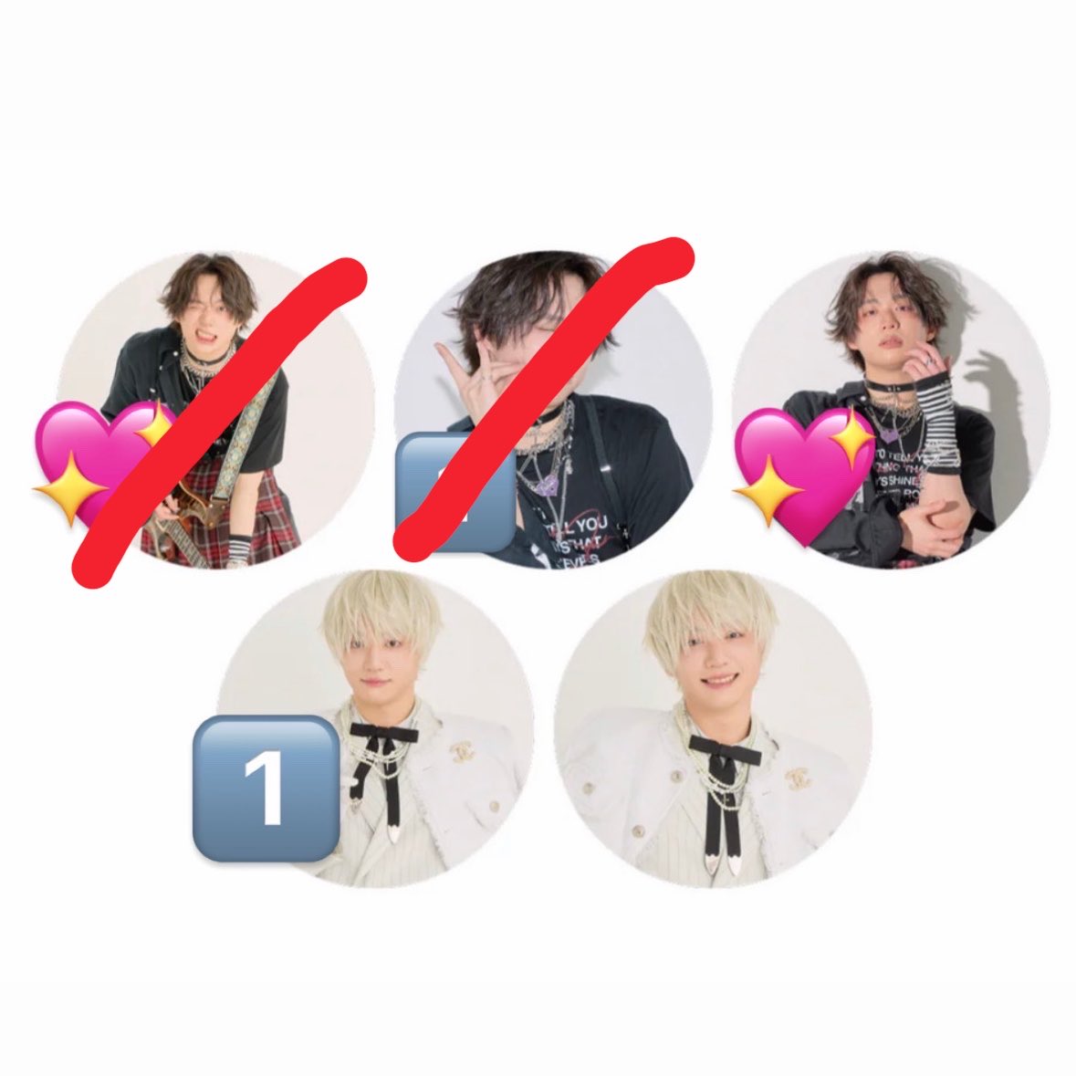 CTs1016's tweet photo. 福本大晴 angel wing　缶バッジ　交換

【譲】1️⃣(赤斜線除く)
【求】💖(赤斜線除く)

現場での手渡し交換or郵送交換
お気軽にお声がけください🙇🏻‍♀️ https://t.co/g6WNHEEjVm