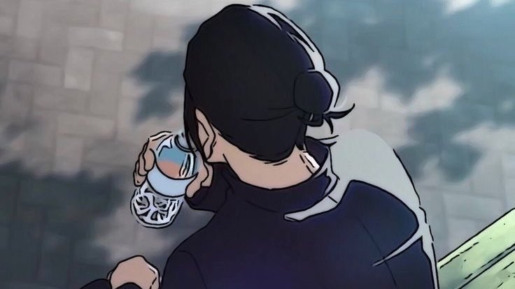 suguruscita's tweet photo. suguru prendendo o cabelo e mostrando a nuca tem o mesmo efeito sobre mim que um tornozelo teria em um homem vitoriano https://t.co/TYgzKKijng