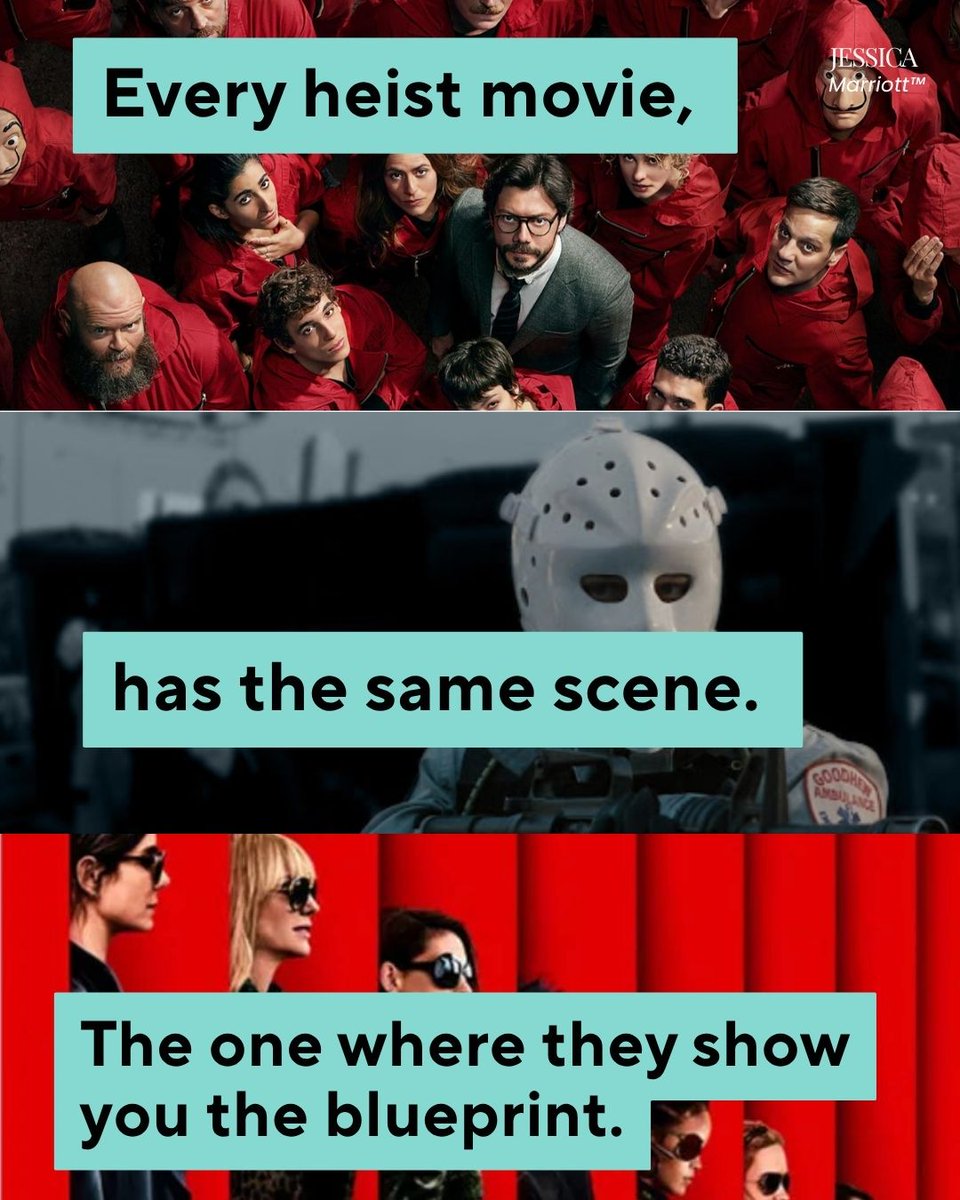 JRMarriott's tweet photo. Every great heist film has the blueprint scene.
Every variable mapped before the crew moves.
That’s the BuildPartner Model.
I don’t arrive with a napkin sketch. I arrive with the architecture already built.

Innovation fails when execution has no blueprint.
#BuildPartnerModel https://t.co/7OBo8jyQ1o
