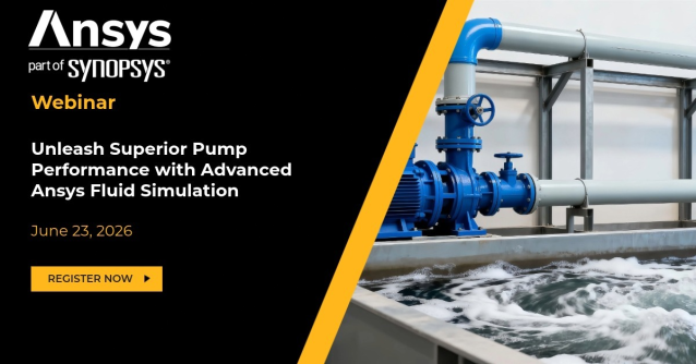 rkstant's tweet photo. Join this webinar to learn how advances in Ansys fluids simulation tools enable engineers to accelerate development, enhance hydraulic design accuracy, and bring high‑performance pumps to market faster than ever. Register now! https://t.co/pPYqp5ytmb https://t.co/qZkj9rhqx2