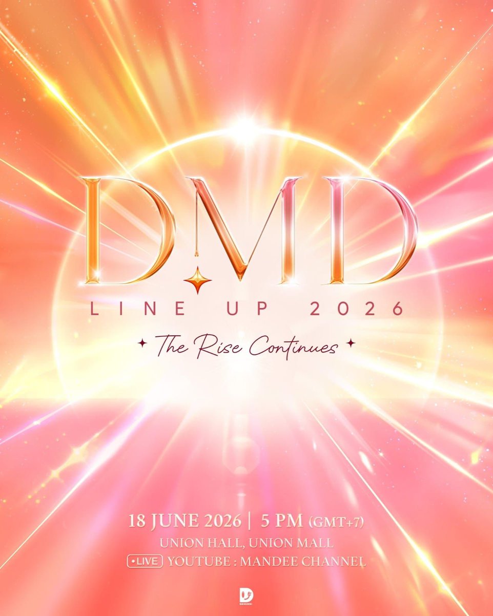 BLWebNews's tweet photo. 🚨 A DMD anunciou seu line-up 2026!

O evento “The Rise Continues” acontecerá em 18 de junho e promete revelar os próximos projetos da empresa para 2026. 👀

#DMDLineUp2026 #TheRiseContinues #DomundiTV https://t.co/fDaazKUAKO
