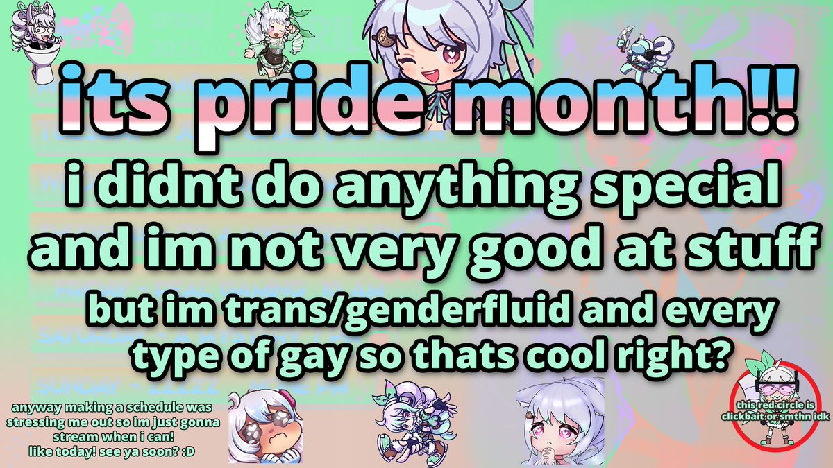 mintyyukime's tweet photo. happy pride month!!!! i rly wish i had planned something cool but honestly i am just not good at planning 😅 but im gonna just hangout and exist and i hope that's enough for now umu im gonna play some ffxiv today!!! i hope you'll stop by to say hi, i'll bark at u if u want :3c https://t.co/sV8WatifcZ