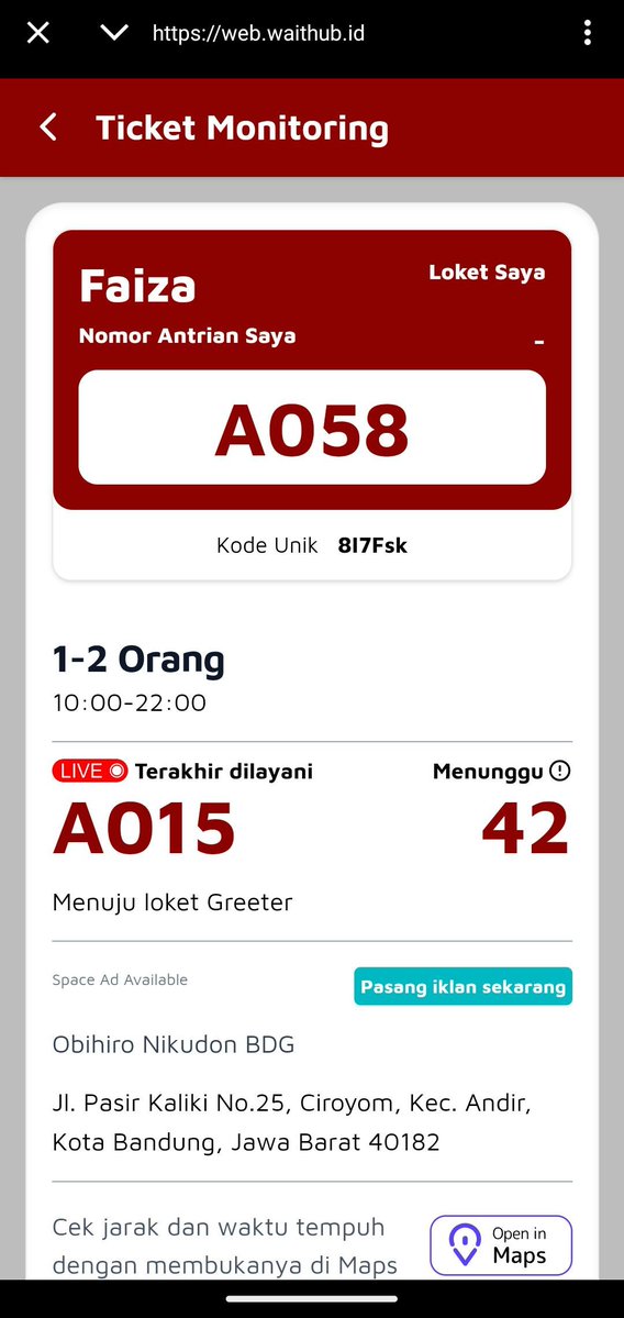 faystrugglestwt's tweet photo. ENAAAKK BGT OBIHIROOOO NIKUDONNNN. WORTH TO BUY. gw beli di paskal. dapet antrian 58, start jam 10.49 masuk jam 13.40an (di hari libur). gw joki ambil barcode antrian, trs baru otw pas udh deket karena adaa agenda yg lain duluu hihii. alhamdulillah laper bgt dan abis size large🫰 https://t.co/tW4GQZgSEW