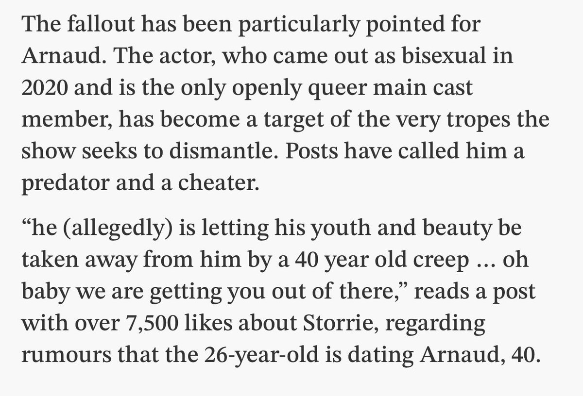brashstrike's tweet photo. They're already trying to rewrite narratives and paper over their history for pride month but never let it be forgotten that hrtwt made the lives of these men a nightmare because they're dating. It's a fandom for a queer show full of vile homophobes amd misogynists who desperately want to police and enforce a code of silence around the sexualities of the actors.