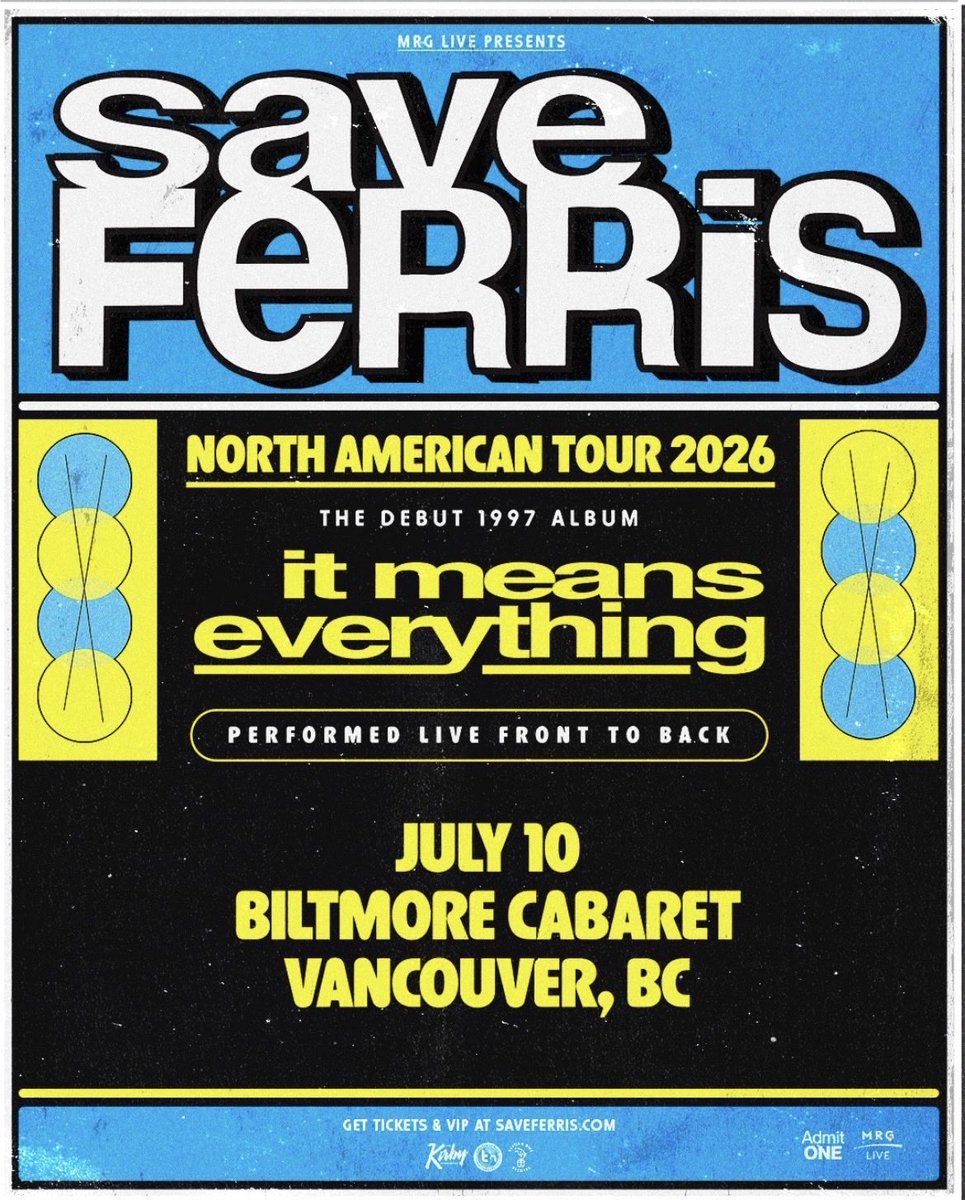 SaveFerris_1's tweet photo. We’re coming to Vancouver on July 10! 

https://t.co/kSSkRDJT93 https://t.co/0u44ZqSc4p