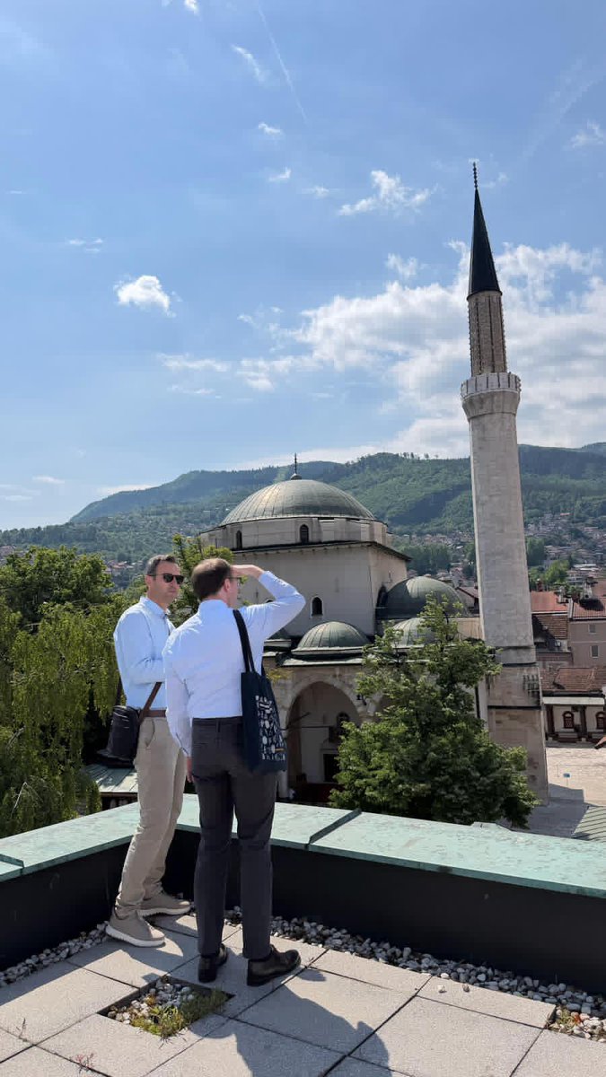 translapt's tweet photo. Meeting at the Gazi Husrev Beg Library

On 1 June, the TRANSLAPT team began their trip to Sarajevo with an initial visit to the Gazi Husrev Beg Library, where the workshop on the Ottoman Balkans as a space for multilingualism will take place over ... https://t.co/bfNX03MEpV