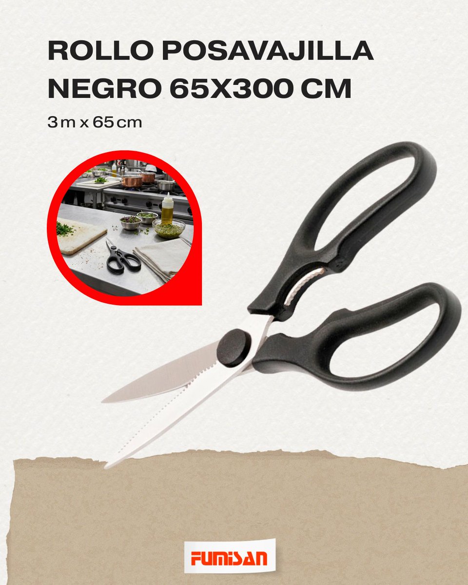 fumisansl's tweet photo. ✂️🔥 Para abrir bolsas, cortar hierbas, trocear pollo, preparar envases, repasar ingredientes o salir del paso cuando el cuchillo no es lo más cómodo 💪🍽️: https://t.co/Zvqx6K4qw9

#fumisan #cocinaprofesional #tijeradecocina #aceroinox #menajecocina #restaurantes #bares https://t.co/bgu9AH5dB4
