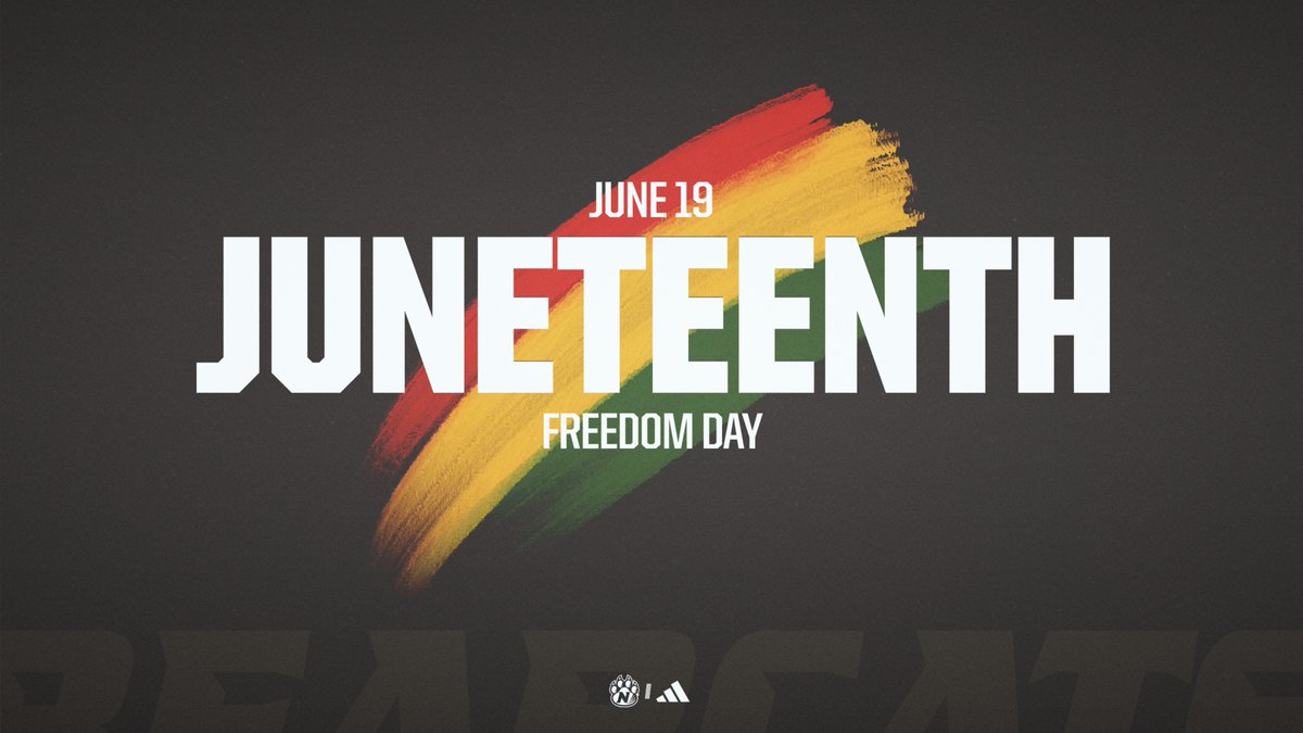 bearcatsports's tweet photo. Celebrate Freedom. Honor History.

#OABAAB ||| #Juneteenth2026 https://t.co/8yr32sbLW3