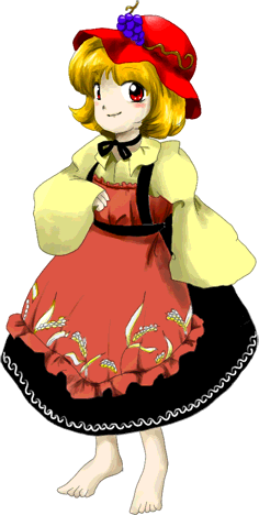 dailytouhous's tweet photo. The Touhou of the day is: Minoriko Aki! https://t.co/Ttwh9T7bvr