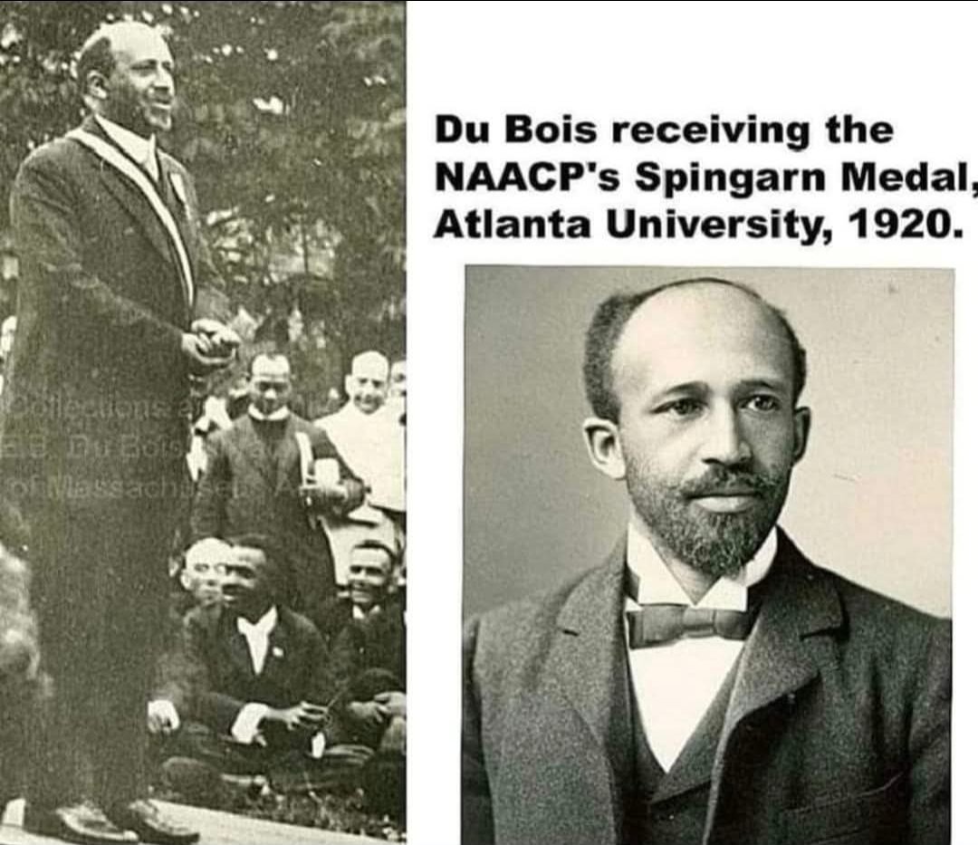 JamesCBGray's tweet photo. On this date June 1st in the year 1920, W. E. B. Du Bois was awarded the NAACP's Spingarn Medal for his work founding the Pan African Congress,a series of gatherings aimed at addressing issues facing Africa as a result of European Colonization. https://t.co/oSdAkPUPBF