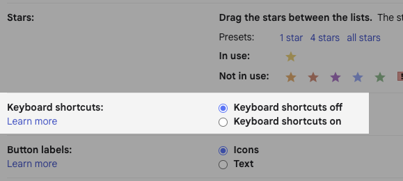 JamesLex's tweet photo. It's 2026 how are keyboard shortcuts turned off by default in Gmail? https://t.co/dYy4UGIMKl
