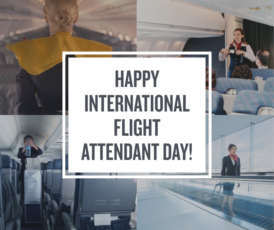 CPaTGlobal's tweet photo. Yesterday was International Flight Attendant Day!

CPaT celebrates the cabin crew members who help keep flights safe while providing exceptional service to passengers around the world. Thank you for your dedication, professionalism, and commitment to aviation. https://t.co/dHDfJSRDOa
