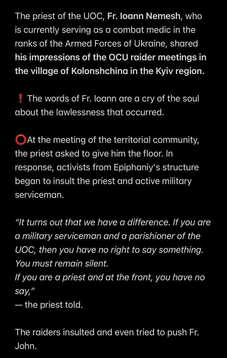 Call of Orthodox Ukraine tweet media