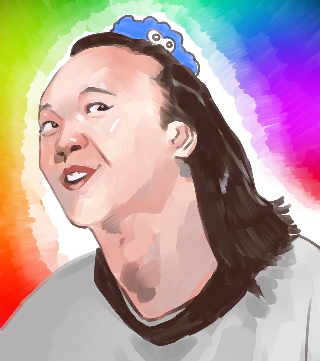 すいません、おじさんの絵をあげていいでしょうか… 