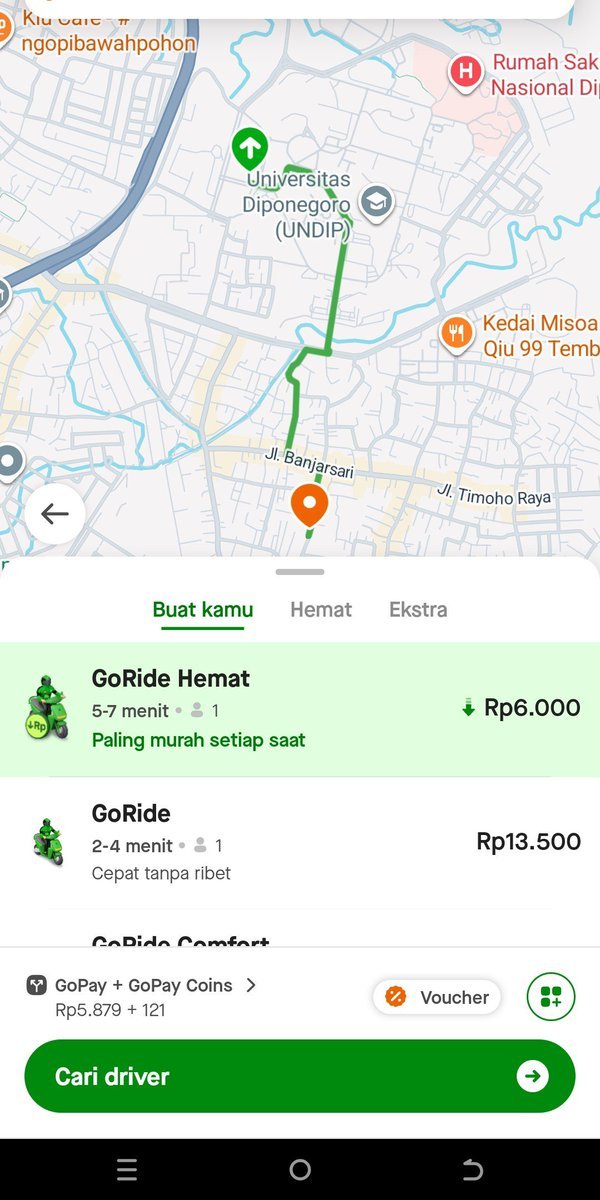 odautomo's tweet photo. terimakasih gojek udh jadi penyelamat akhir bulan 🫶
#GOJEKUNDIP #GOFIBM https://t.co/0yx7Dwbnib