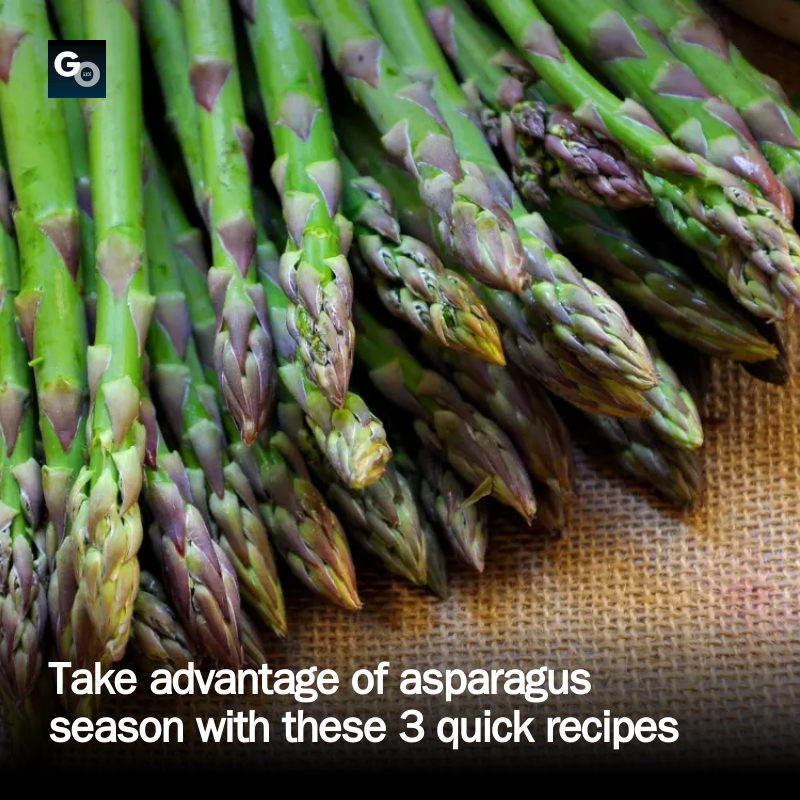 GoGuideLV's tweet photo. Take advantage of asparagus season with these 3 quick recipes https://t.co/F1kjpCN8Zx https://t.co/MxdlvwiROq