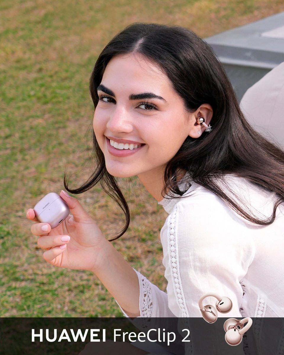 FCC_Bahrain's tweet photo. Soft on the eyes, bold on the heart. #HUAWEIFreeClip2 Rose Gold is romance made wearable.⁣

🌐✨ اطلب الآن من خلال موقعنا واحصل على المنتجات بسهولة

#Huawei #FreeClip2 #AI #FCCBahain #Bahain #HUAWEIFreeClip2 #HUAWEIBahrain #HUAWEIFCC https://t.co/XSMZ52YTDY