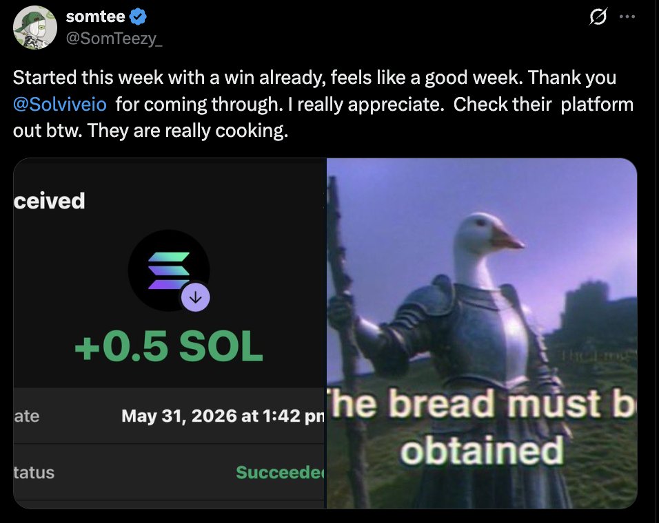 Solvive tweet media