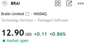 UtopiaModerna's tweet photo. $SAIC  +13.5%
$BRAI   +1%
Braiin Ltd is an Australian technology company that leverages its proprietary intellectual property and patented Artificial Intelligence/Machine Learning (AI/ML) technologies to deliver actionable insights across vertical sectors such as agriculture, real estate technology, and Customer Experience-as-a-Service (CXaaS).
Science Applications International Corporation primarily provides technology, engineering, and enterprise IT services to the U.S. government. Specifically, it offers end-to-end solutions encompassing the design, development, integration, deployment, management, operations, maintenance, and security of its clients' entire IT infrastructure.
#stock #ai #QQQ #NVDA #StockMarket #BRUN #BRAI #SAIC
