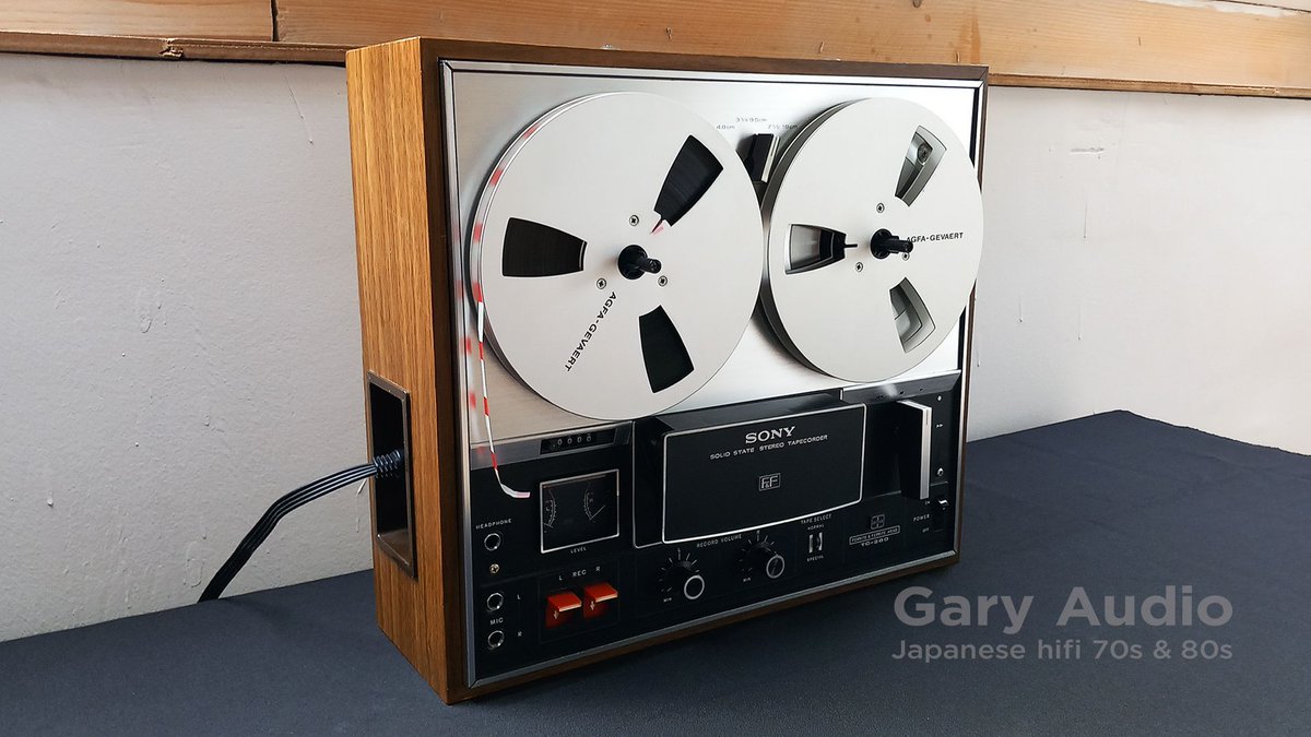 GaryAudioJP's tweet photo. The Sony TC-280 is a two-head, four-track stereo tape deck for quality-conscious stereo enthusiasts. The 1974 Hi-Fi catalog described the TC 280 as “King of the economy stereo tape decks”: https://t.co/VRuDLMOzWG 
#Sony #SonyTC280 #ReelToReel #TapeRecorder #70sHiFi #VintageHiFi https://t.co/6beNIYZdeF