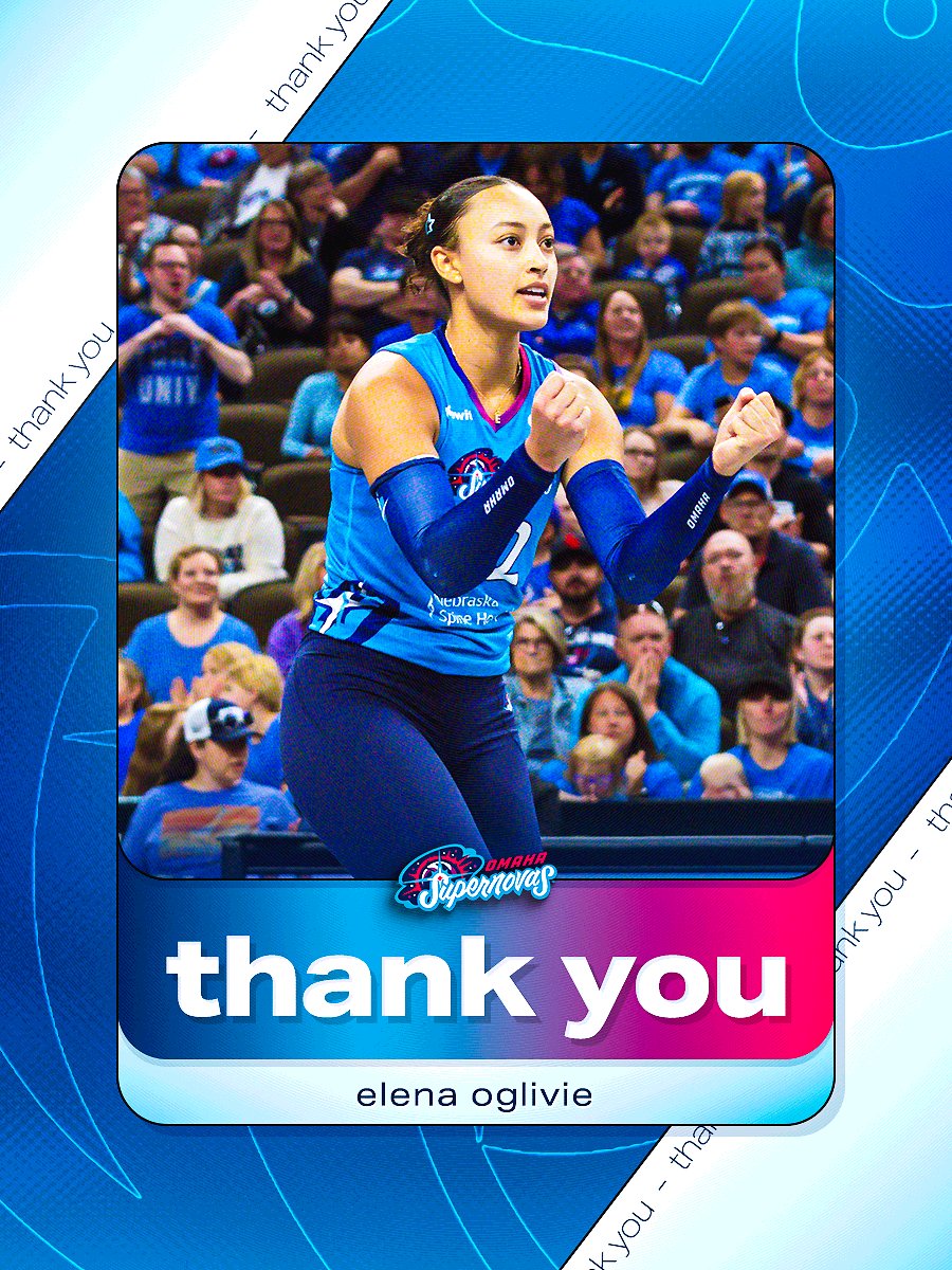 OmahaSupernovas's tweet photo. Thank you for everything you gave to this team, this city, and NovasNation. 💙
#ForeverASupernova https://t.co/xevlF3HOtB