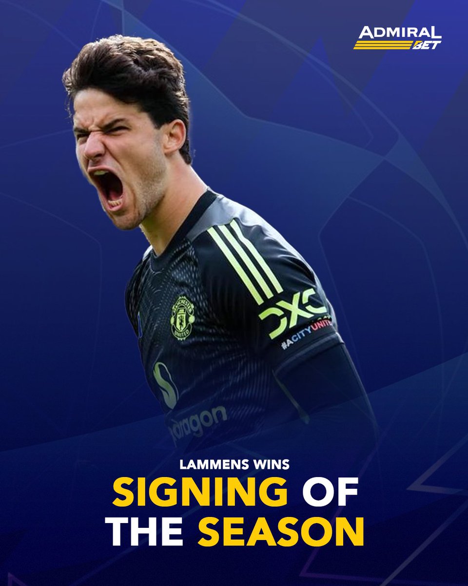 AdmiralUganda's tweet photo. From bargain signing to the absolute best in the business. 🇧🇪🧱

Senne Lammens has officially been voted the Premier League’s Signing of the Season.

What a debut year. Absolute steal! 🔴✨

#MUFC 
#PremierLeague 
#SenneLammens 
#ManUtd
 
🏀 Win big with the #NBAPlayoffs finals. https://t.co/MJAcW7goA6