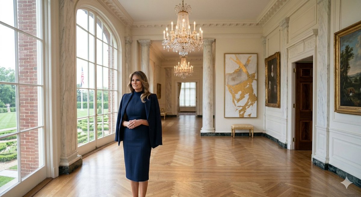 DraganaAngel981's tweet photo. Grace, elegance, and timeless strength. Melania Trump continues to redefine sophistication with her quiet confidence and dedication to a higher standard. True leadership wears grace beautifully. ✨👠
#MelaniaTrump #Elegance #TimelessGrace #FirstLady #classiquedunkerque https://t.co/ACm2MKwP1M