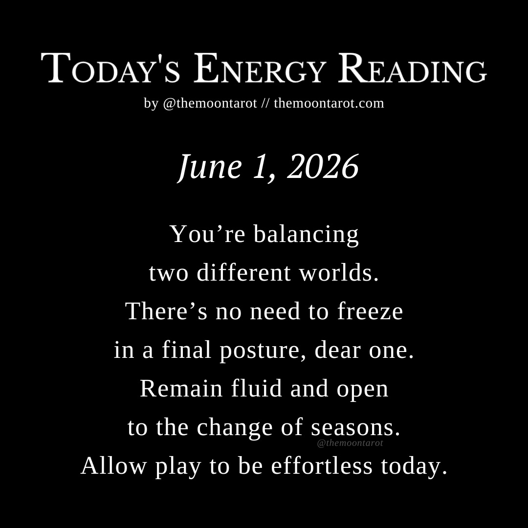 themoontarot_'s tweet photo. Today's Energy Reading: June 1, 2026 https://t.co/Lc4LLVsF5j