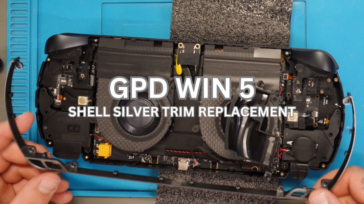 DroiX_Store's tweet photo. Keep your #GPDWIN5 looking premium! 💎🕹️
Is your silver trim scratched up or dented? We just released a guide on how to swap the midframe/silver trim to restore your device's aesthetic.
See how to do it safely here: 🔗 https://t.co/UofgmMRGTT
#GPD #GamingHandheld #TechDIY https://t.co/RXX0y9shaT
