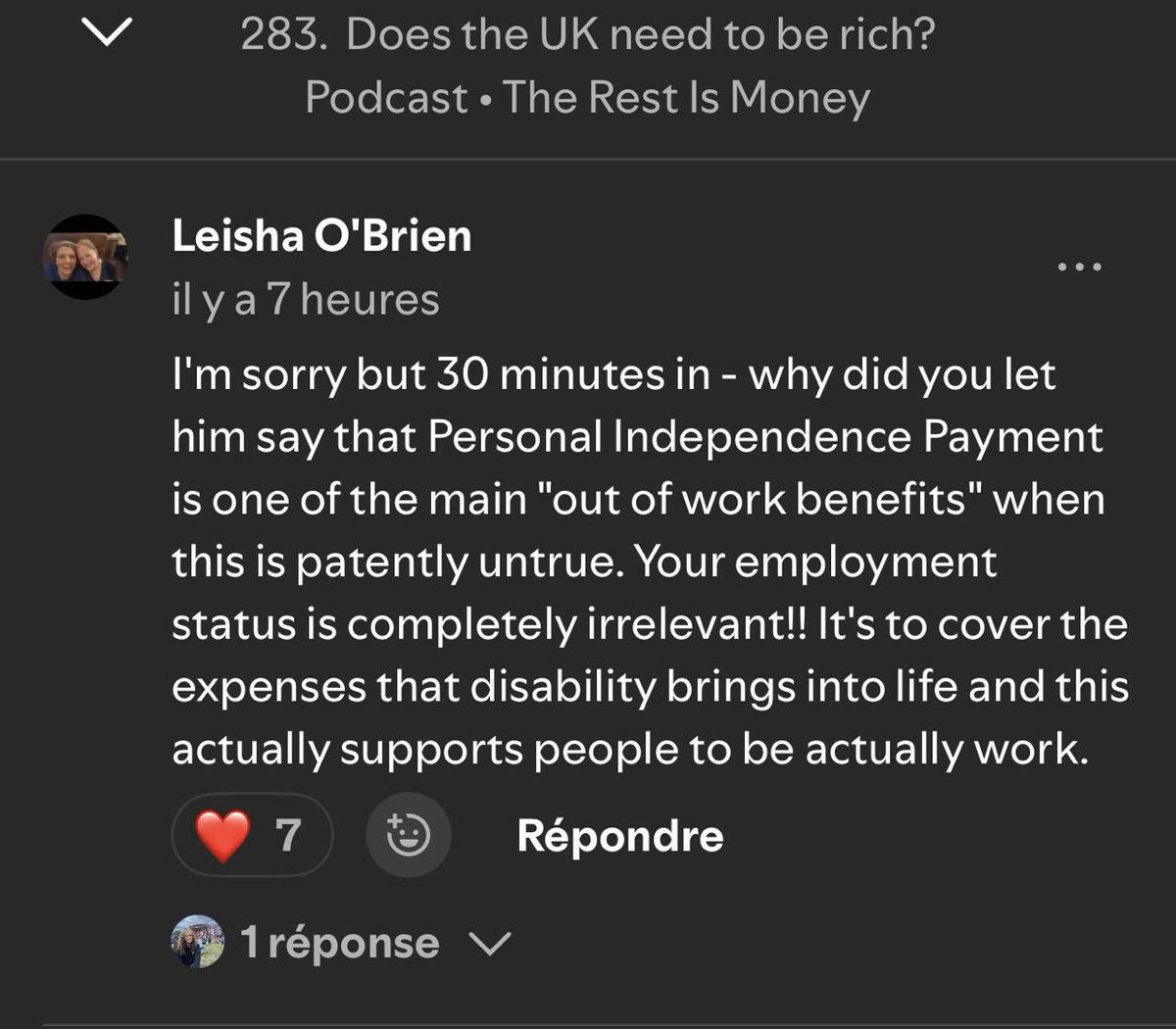 StrongerInNos's tweet photo. Seeing such comments very often. Accuracy depends on whether ‘out of work benefit’ means benefit being paid to someone not working or means a benefit only for out-of-work people. If the former then PIP *is* a main out of work benefit as it’s paid to over 3 million not working 🧵 https://t.co/IRzDfHZedt