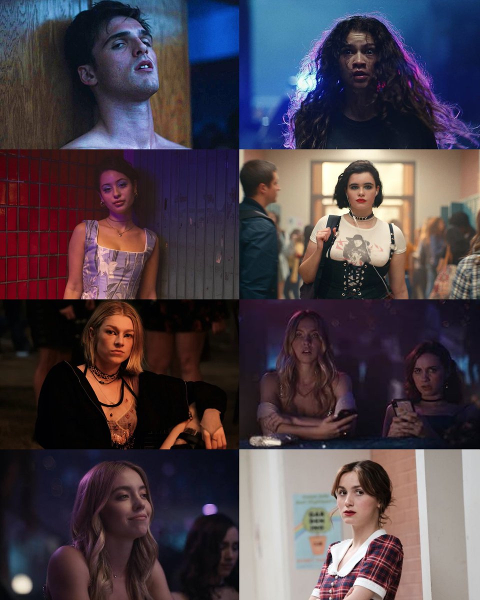 TheCineprism's tweet photo. EUPHORIA, a show that gave future hollywood stars. https://t.co/m1YwutvFDi