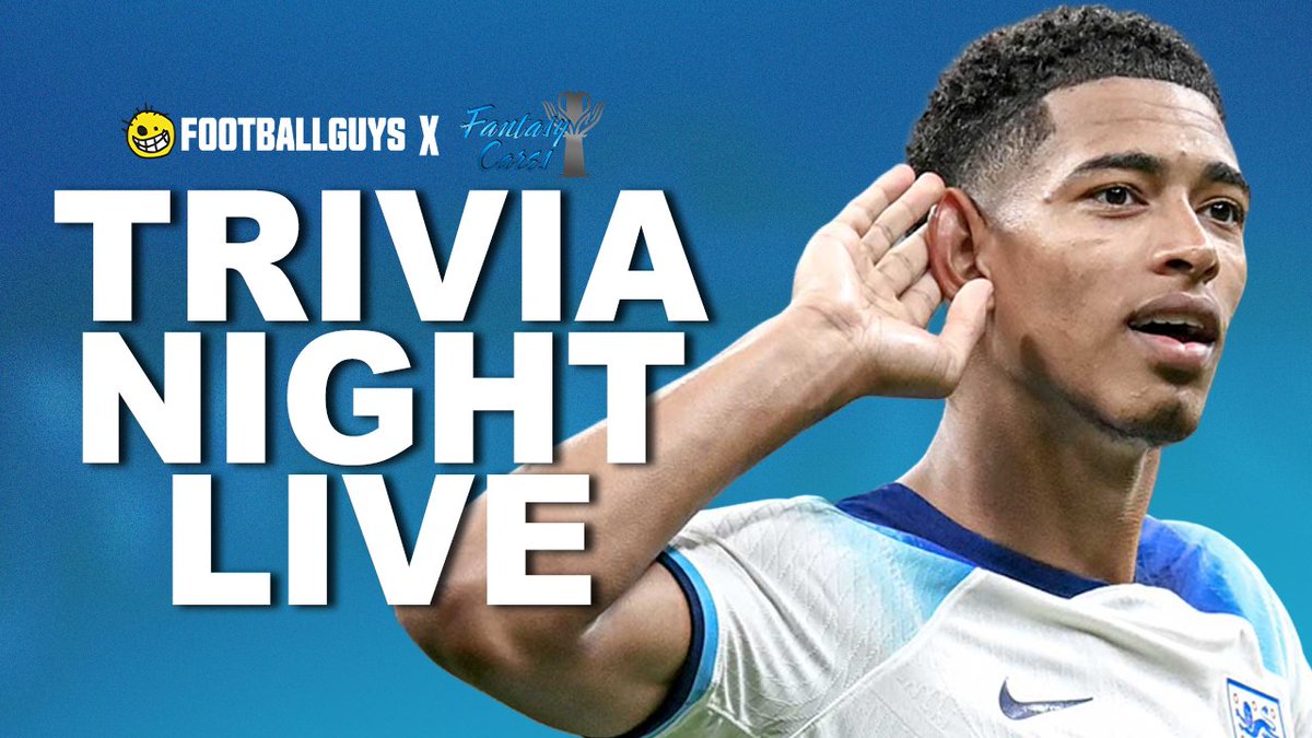 thejoeywright's tweet photo. ⚽Trivia Night Live goes GLOBAL this week!

This week’s theme: FIFA World Cup 🌎

Legendary goals. Iconic players. Unforgettable moments.

Joining Joey &amp; Jake this week is special guest @MGutierrezNFL!

🕖 7:00 PM EST
🎯 Play along on Kahoot!
🐠 #SFB16 spot giveaway! https://t.co/aXyiKRmZHC
