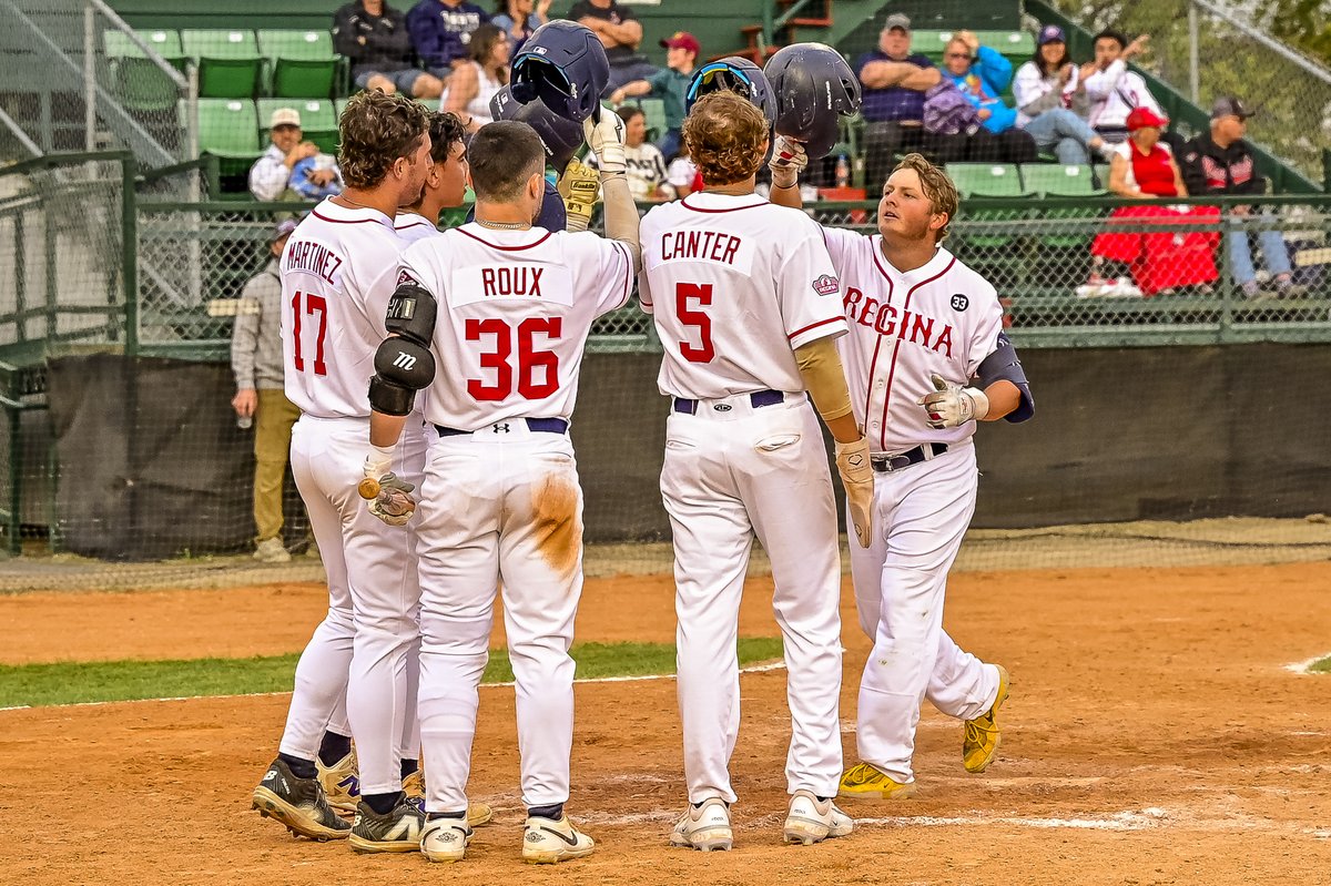 ReginaRedSox's tweet photo. WEEKEND RECAP: Red Sox take three of four to open season, prepare for busy week ahead

🗞️: https://t.co/FsF2CFDwek

📸: @WandaHarron 

#ReginaRedSox | #RoadToRepeat https://t.co/CU7b69ANbl