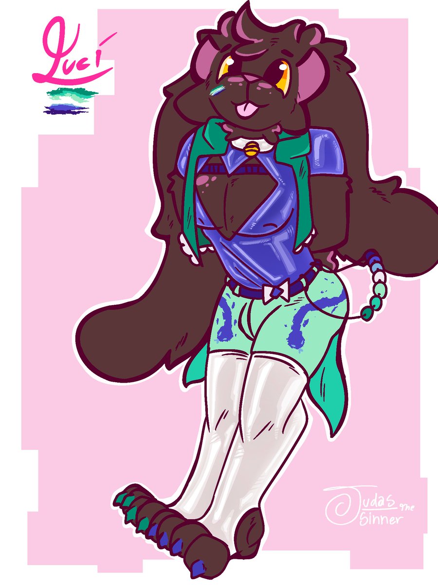SinningRabbit's tweet photo. FREE ART!

HAPPY PRIDE Y'ALL! For the first week of the month, you can respond to this tweet and get some free art and an outfit designed by me!

Examples show, I just need your character ref, personality, flag(s) you want, and general likes :3

My bun's and the friend dante :3 https://t.co/HakzKLE8f1