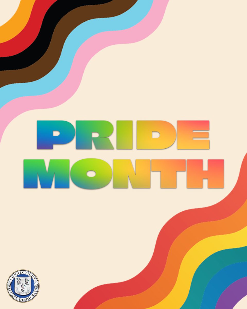 CTSenateDems's tweet photo. 🏳️‍🌈 Happy Pride month! 🏳️‍🌈 https://t.co/MMl5xUBbbe