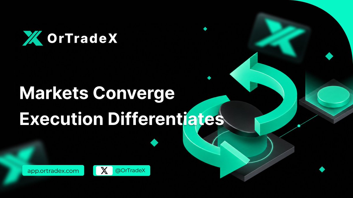 OrTradeX's tweet photo. On-chain perps are rapidly absorbing traditional commodities and pre-IPO equities. The market's final bottleneck is execution efficiency.
OrTradeX brings institutional-grade architecture to the @OriginsNetwork_  ecosystem. Execute multi-asset strategies via AI-assisted machine intent. Pure capital efficiency, decentralized. ⚙️📊