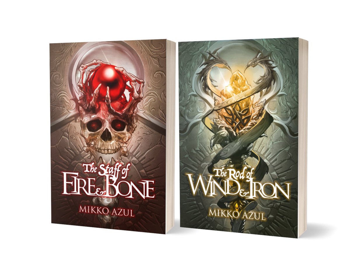 NotAPipePub's tweet photo. THE STAFF OF FIRE AND BONE and THE ROD OF WIND AND IRON by @AzulMikko

“...the most shocking and beautiful magical object I have encountered in 40+ years as a fantasy reader.” -Karen Eisenbrey

Links here: https://t.co/ZYhLtGRwYL (And save 25% on both books at our store!) https://t.co/dLqQ1ecjPM