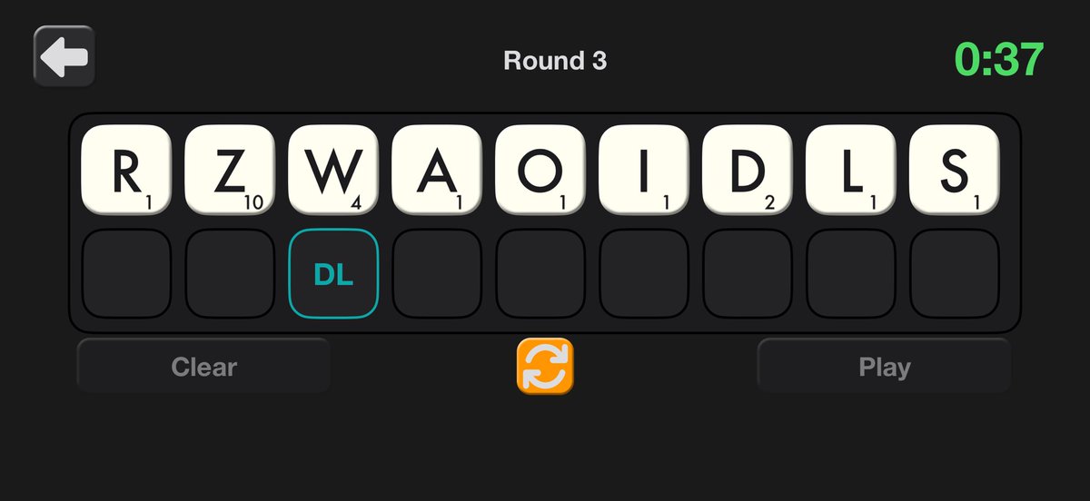 QuickWordApp's tweet photo. You only get one word.

What are you playing? 👀

#QuickWord #WordGame #PuzzleGame #BrainGame https://t.co/GO91PTxw96