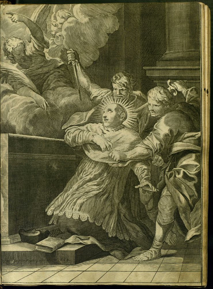 Boro_RR's tweet photo. "Martirio de San Pedro Arbués" por Pedro de Villafranca y "Martirio de Santo Tomás Becket" en el Venerable Colegio Inglés de Roma, atribuido a un artista inglés con posibles vínculos con España
https://t.co/993Z7rSeH1 https://t.co/cuq96Z43Vi