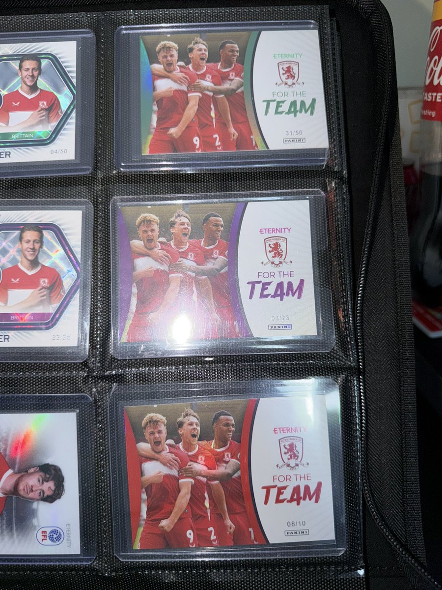 CarlDraper98's tweet photo. Abit of a different post 

Any boro fans wanting some Boro cards from the EFL Eternity set?

Selling the lot, DM for what cards and price to take them all 

#boro https://t.co/KOGUVBIt8h
