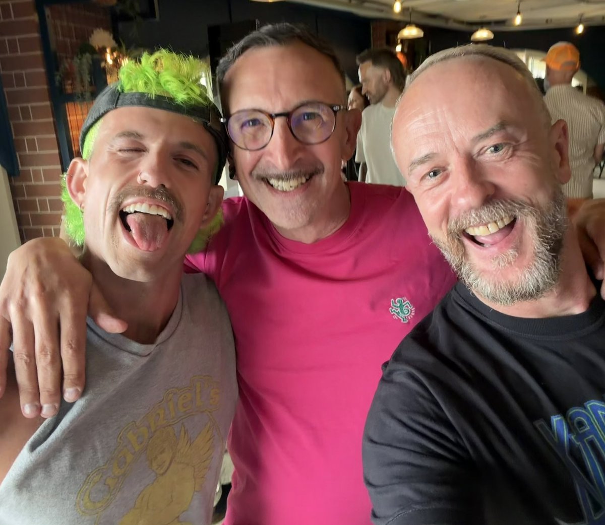 Nigel_May's tweet photo. Gorgeous @SceneLGBTQ Pride Month launch. Congrats to the team…. ❤️ https://t.co/IjLMFtyLsy