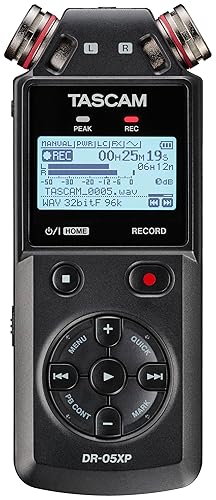 Fizzypopped's tweet photo. I just received Tascam DR-05XP - 2-Channel 32-Bit Float Portable Handheld Recorder With USB-C Audio Interface - 32-bit float, USB-C from tenshimishie via Throne. A big thank you from this soda shark ☀️🥤<3 https://t.co/NtcCEBgVF7 #Wishlist #Throne https://t.co/sFR332BvaV