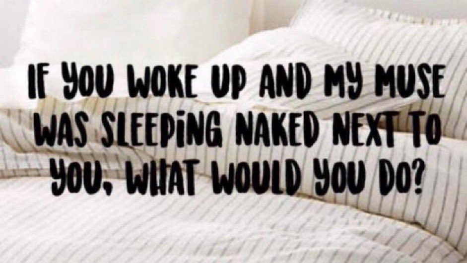 COLLEGEVEES's tweet photo. What happened last night?

The *reader* and (the girl that you choose) are sleeping in bed

But once they woke up, they noticed someone sleeping next to them, nude.

Who could it be? https://t.co/zw7MBjccCN