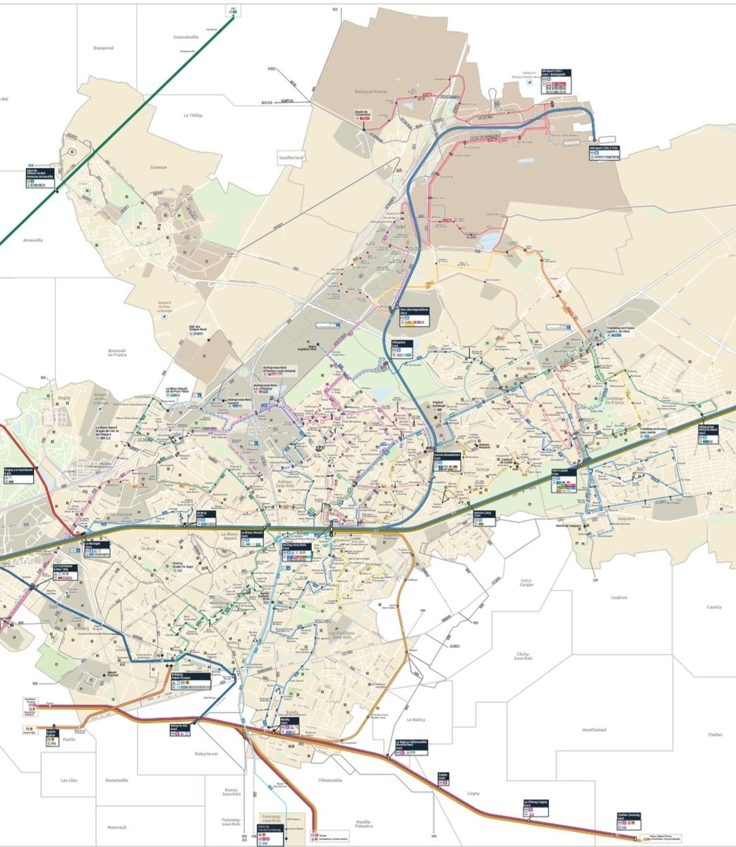 LeGraphiqueur's tweet photo. Sur la DSP7, les COB de Villepinte et Tremblay se font face ! 
Pourtant, lors du passage en DSP, on aurait pu en déplacer un à plus à l'ouest du territoire, là où les lignes 607, 609, 610, 620 et 703 ont leurs terminus.
Une occasion manquée d'optimiser les HLP et véhicules. 😔 https://t.co/rNr5XMtPmG