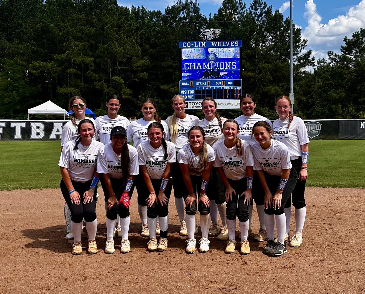 PeytonParks_2's tweet photo. Big thanks to @CoLinSoftball for hosting us yesterday! Can't wait to see what this summer has in store for us! 
@msbombers_gc https://t.co/co9vzg90s2