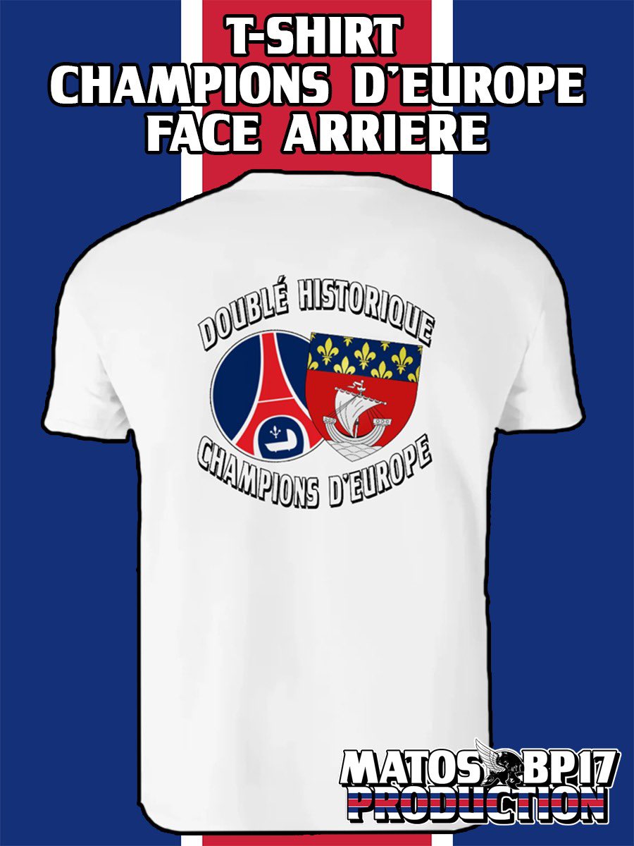 leblockparisii's tweet photo. Nous proposons en précommande un t-shirt à l'effigie de ce doublé historique ! 

Le prix du t-shirt est de 20€/unité+ 5€ de frais de port. 

Tailles S au 3XL disponibles

Contactez-nous en privé. https://t.co/EKujSVI687
